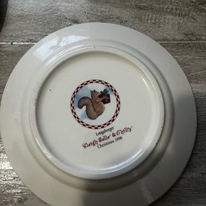 Longaberger Santa Plate Collectable